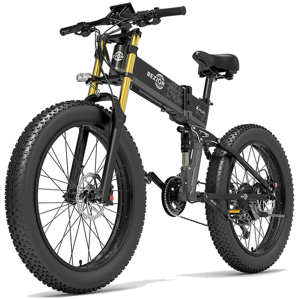 Bezior X Plus Bicicletta Elettrica con Motore da 1500W