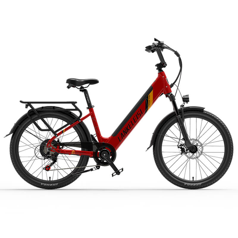 LANKELEISI ES500 Pro Bicicletta Elettrica da Città