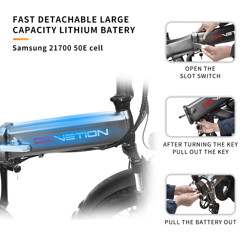 DrveTion BT20 Bicicletta Elettrica Fuoristrada 750W 45km/h