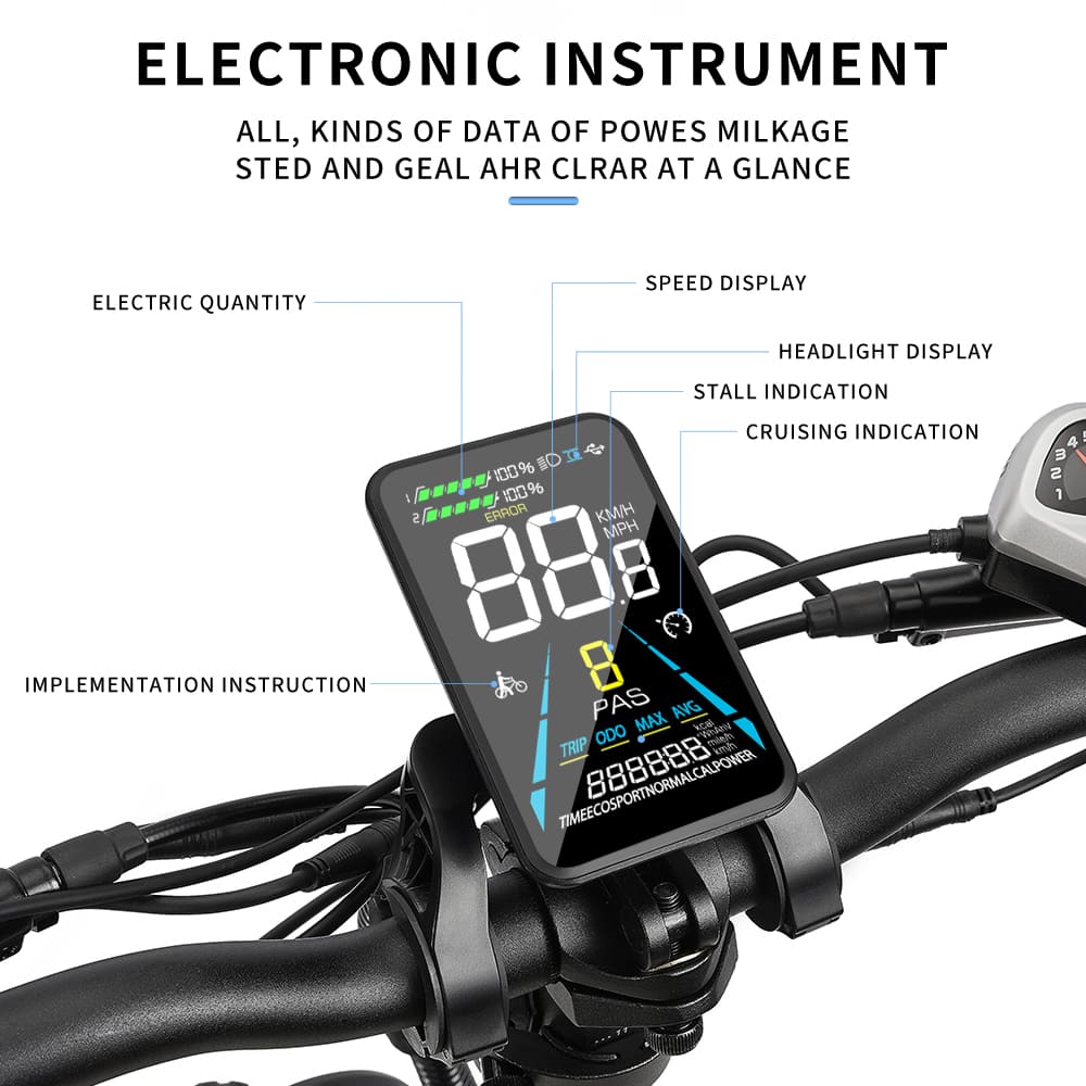DrveTion BT20 Bicicletta Elettrica Fuoristrada 750W 45km/h