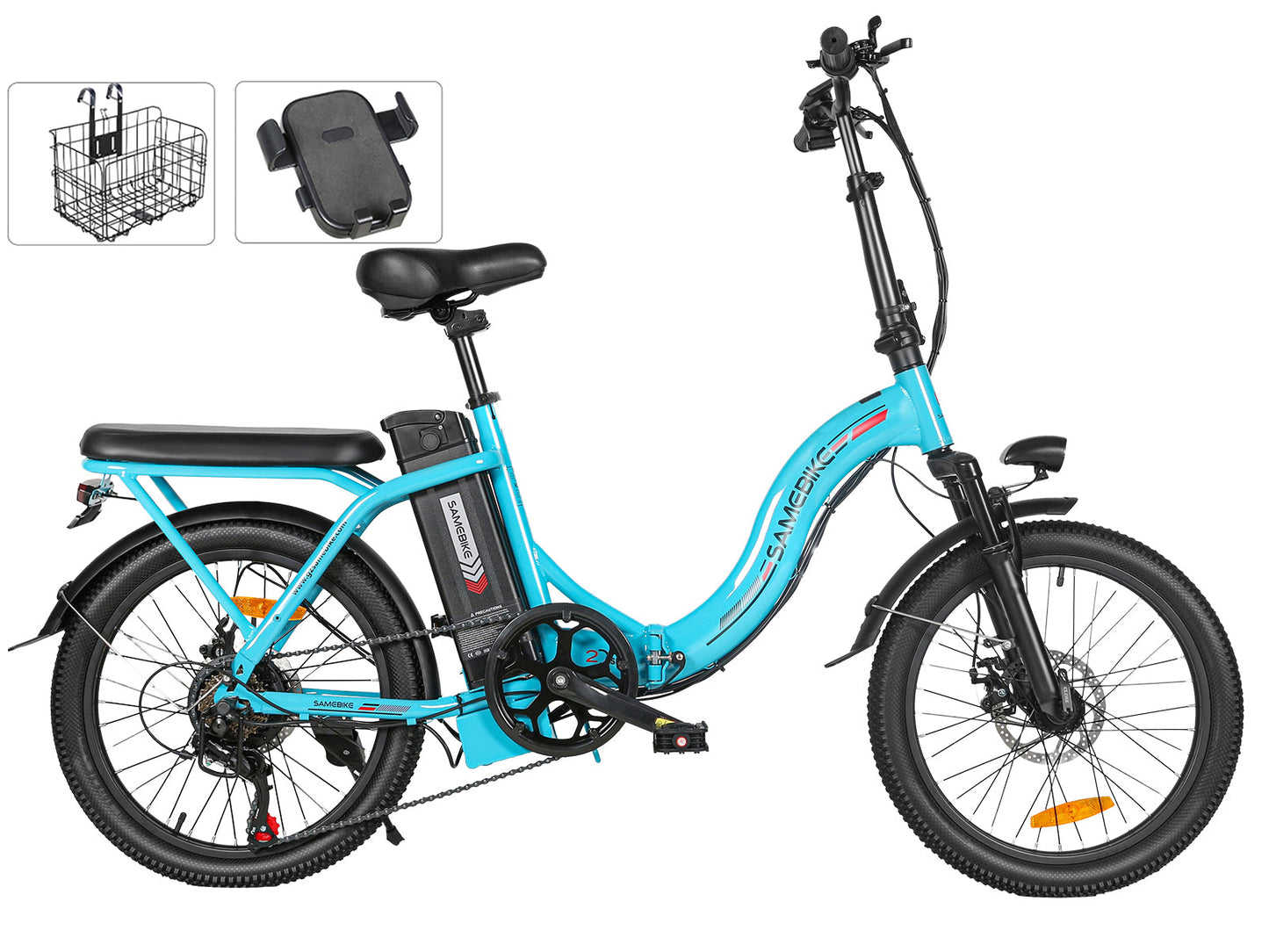 SAMEBIKE CY20 Bicicletta elettrica per pendolari guadabile