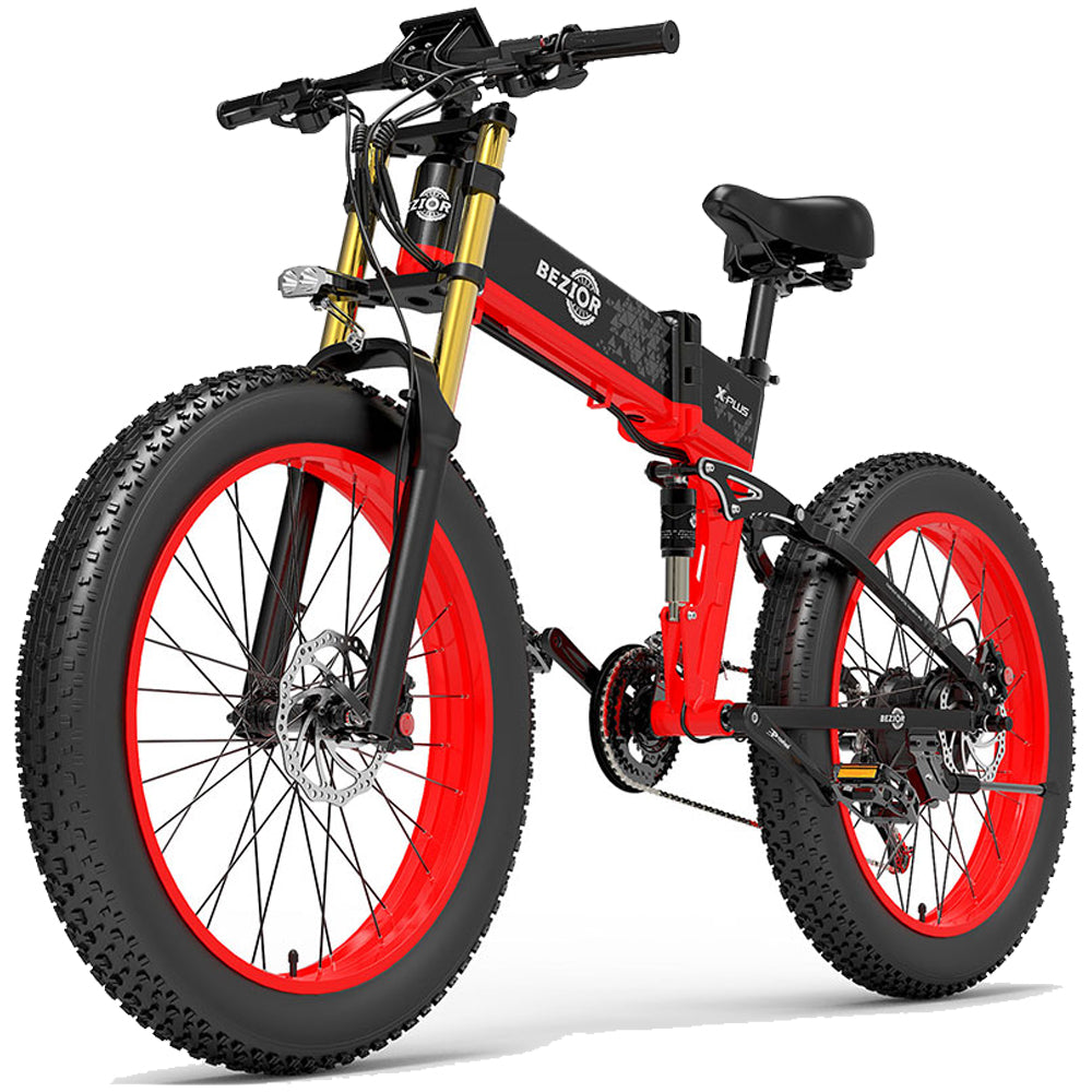 Bezior X Plus Bicicletta Elettrica con Motore da 1500W