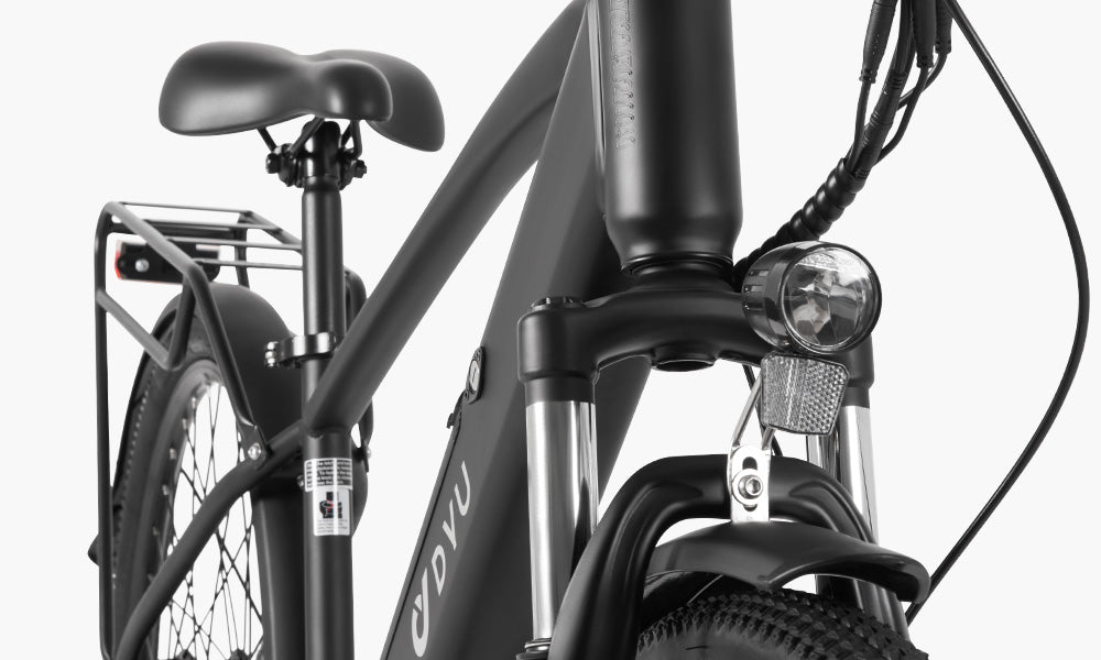 DYU C5 Bicicletta Elettrica da 27,5 Pollici 500W