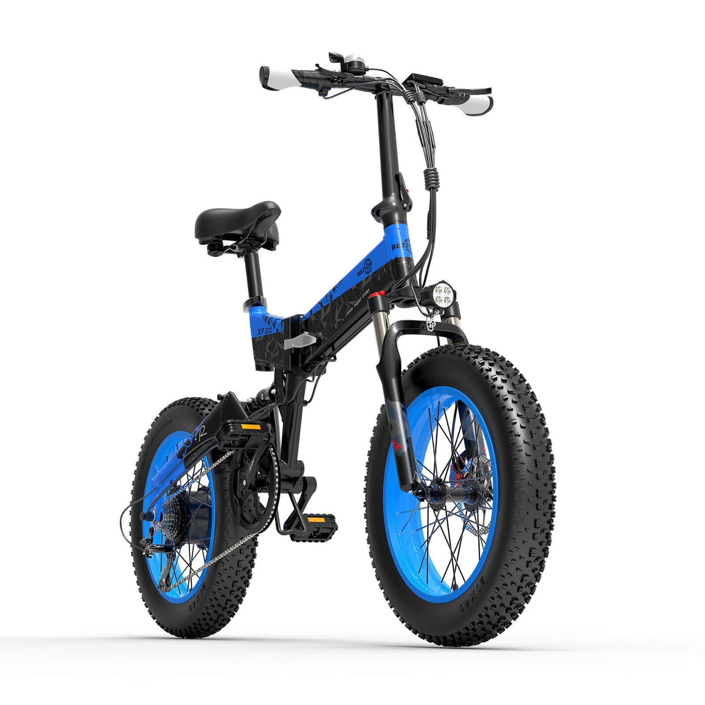 Mountain bike elettrica pieghevole Bezior XF200 1000W