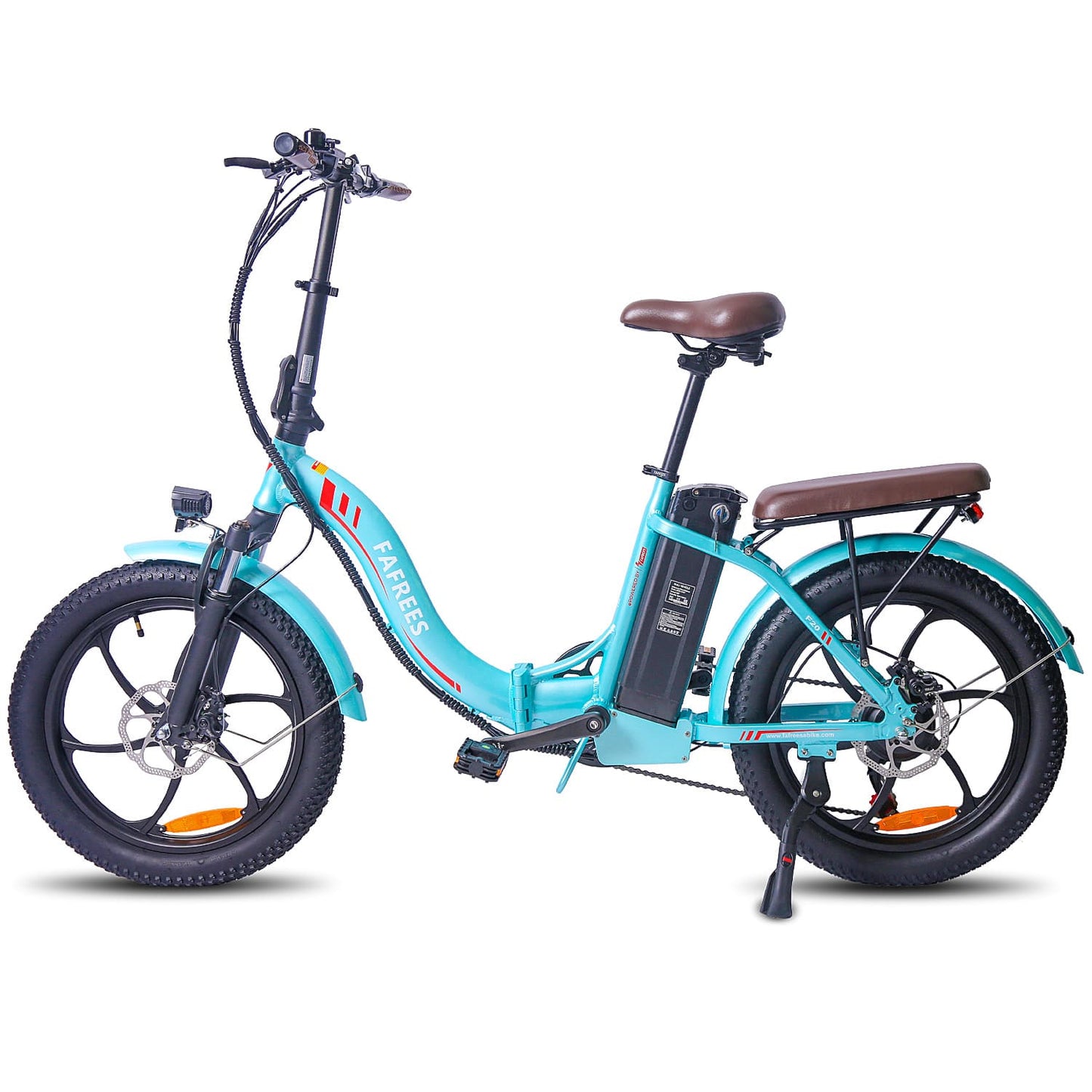 FAFREES F20 Pro Bicicletta Elettrica Pieghevole da Città 250W con Telaio Ribassato