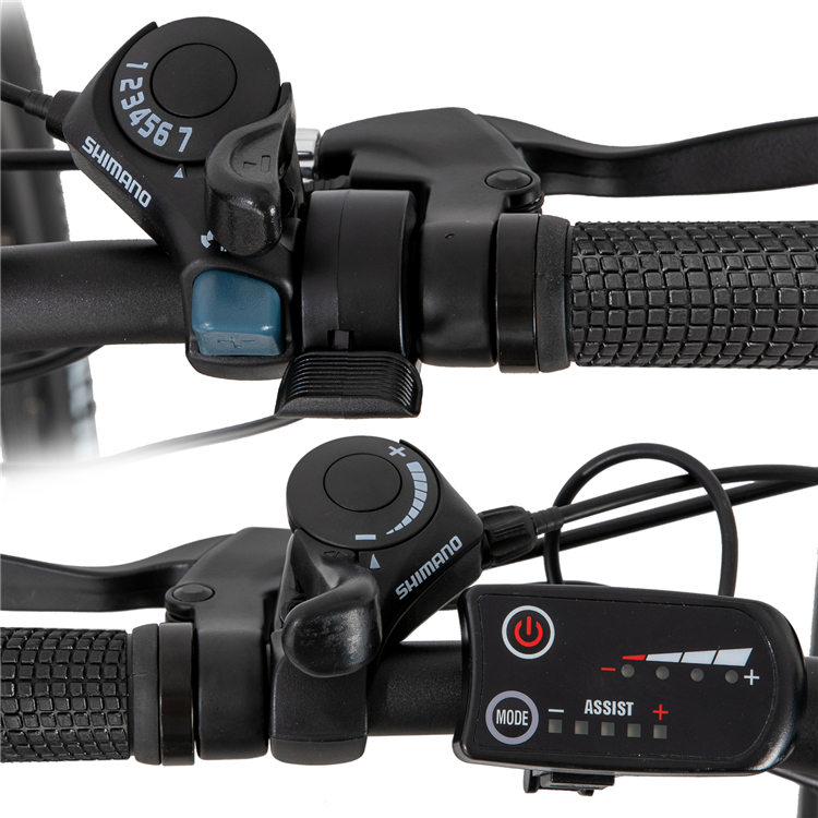 HILAND 003 PLUS+ Bicicletta Elettrica da Montagna 250W