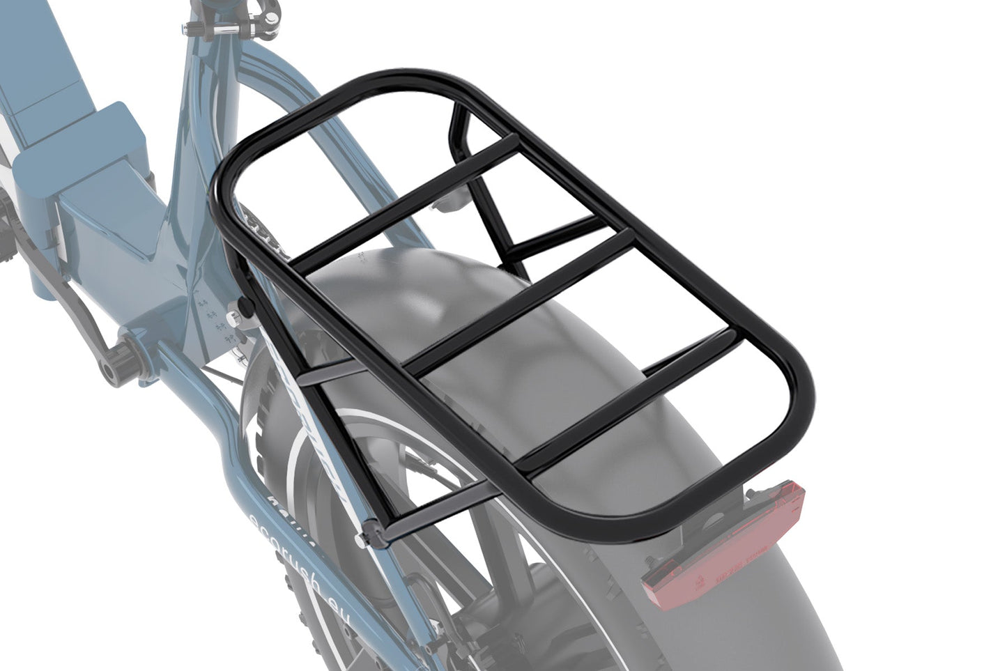 ECORUSH  ECO R2 E-Bike Pieghevole 20×4.0" – Motore 250W, Batteria 48V, Sospensione e Pneumatici Fuoristrada