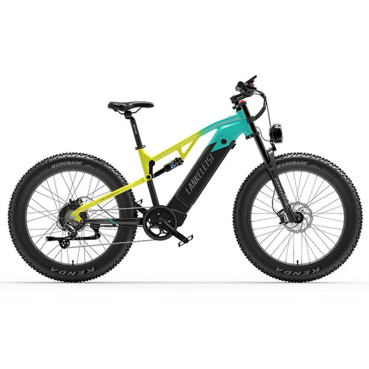 LANKELEISI RV800 Plus 750W Mountain bike elettrica con motore Bafang