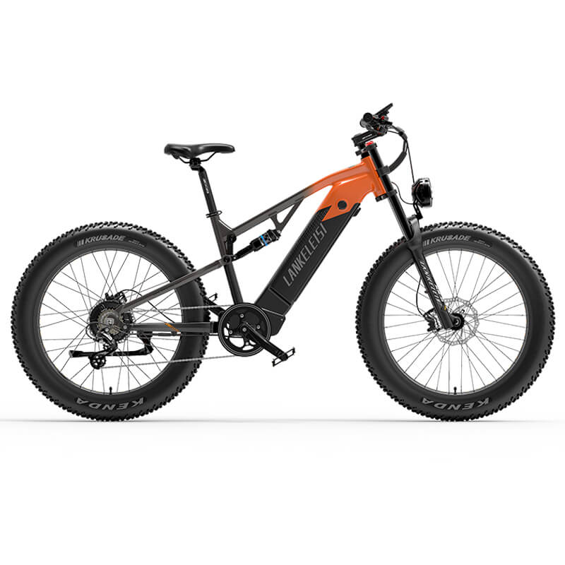 LANKELEISI RV800 Plus 750W Mountain bike elettrica con motore Bafang