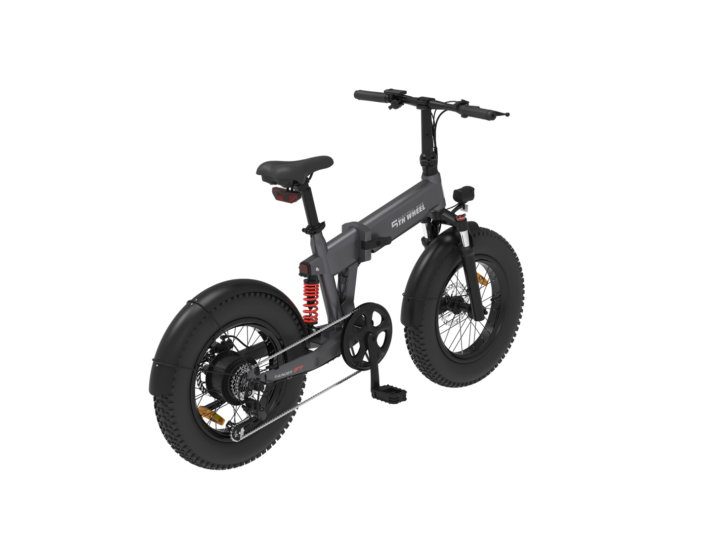 5th WHEEL Thunder 1FT 250W bicicletta elettrica pieghevole