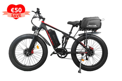 DUOTTS S26 Bicicletta Elettrica Doppio Motore 750W*2
