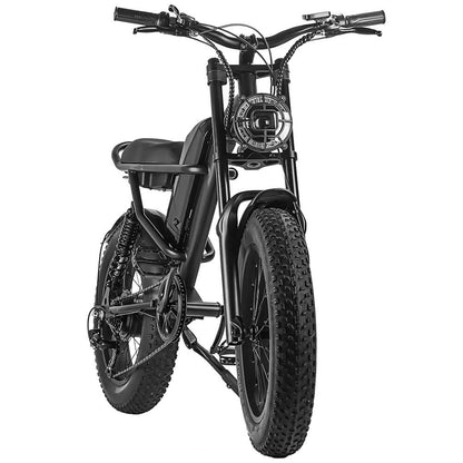 IPDOO Riding' Times Z8 Bicicletta Elettrica 500W Fat Tire Bicicletta Elettrica 25km/h-45km/h Batteria da 15.6Ah