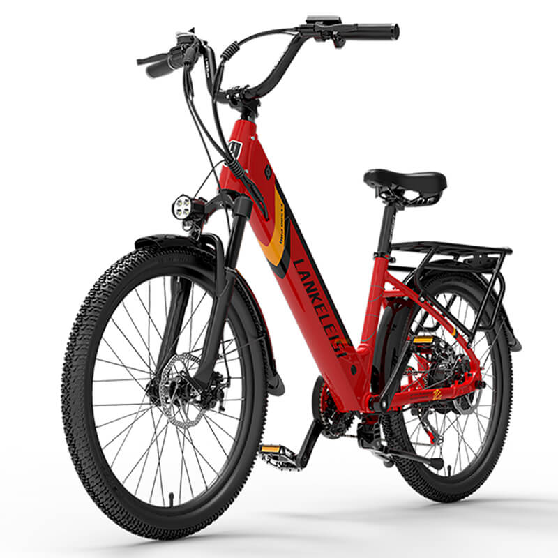 LANKELEISI ES500 Pro Bicicletta Elettrica da Città