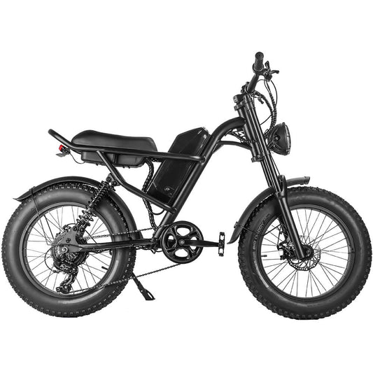 IPDOO Riding' Times Z8 Bicicletta Elettrica 500W Fat Tire Bicicletta Elettrica 25km/h-45km/h Batteria da 15.6Ah