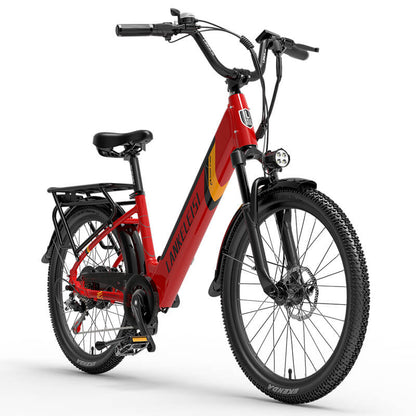 LANKELEISI ES500 Pro Bicicletta Elettrica da Città