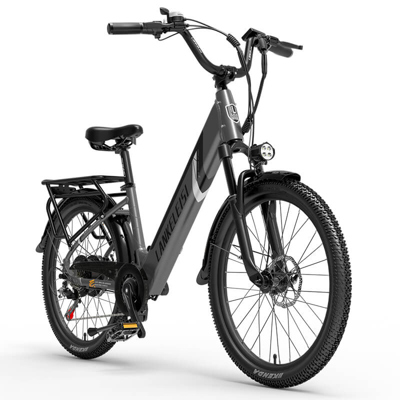 LANKELEISI ES500 Pro Bicicletta Elettrica da Città