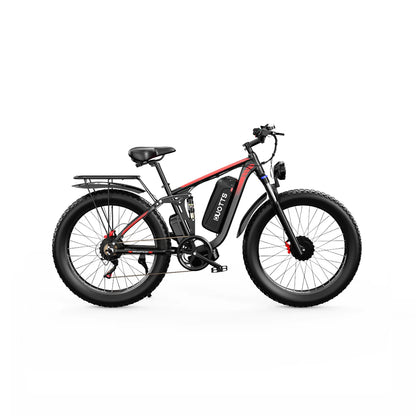DUOTTS S26 Bicicletta Elettrica Doppio Motore 750W*2