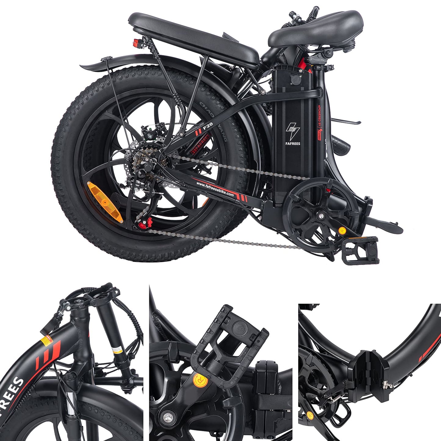 FAFREES F20 250W Bicicletta Elettrica Pieghevole da Città