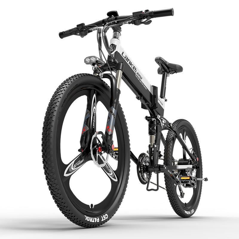LANKELEISI XT750 Bicicletta Elettrica da Montagna Versione Sport