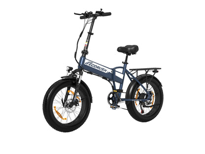 ECORUSH ER10S Bicicletta Elettrica Fuoristrada – Pneumatici 20×4.0", Sospensione, Cambio Shimano 7 Velocità