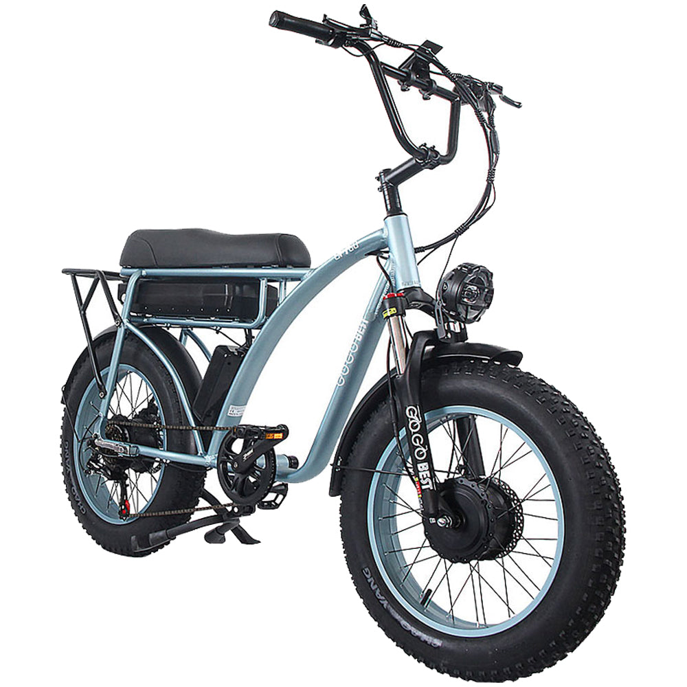 GGOBEST GF750 Electric City 2000W Dual Motor Retro Bicycle