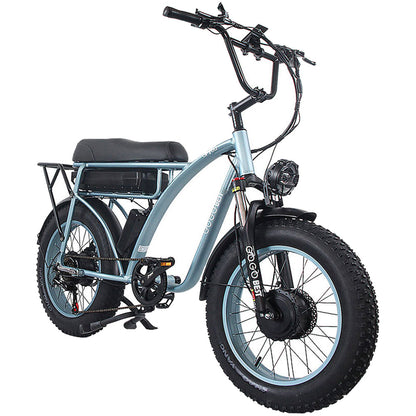 GGOBEST GF750 Electric City 2000W Dual Motor Retro Bicycle