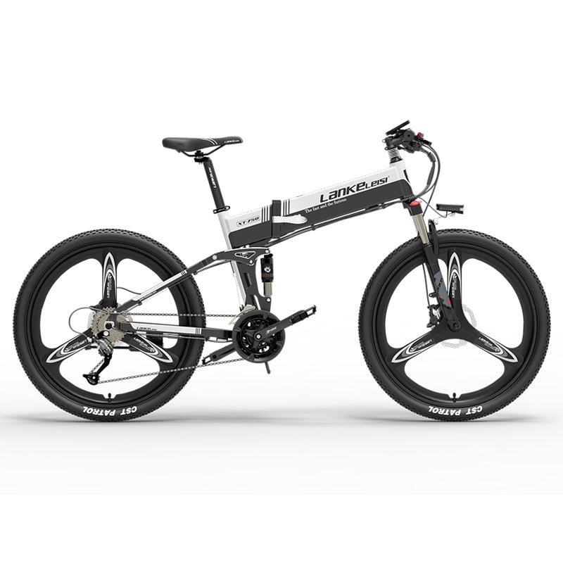 LANKELEISI XT750 Bicicletta Elettrica da Montagna Versione Sport