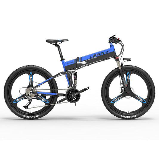 LANKELEISI XT750 Bicicletta Elettrica da Montagna Versione Sport