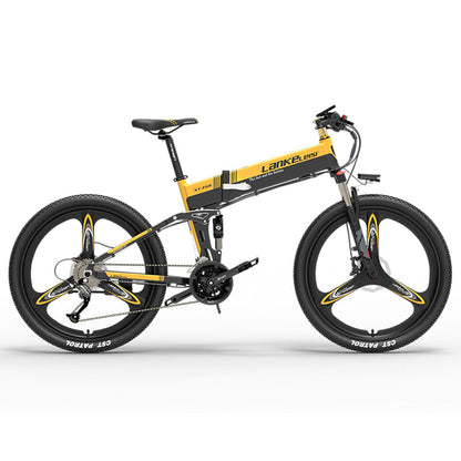 LANKELEISI XT750 Bicicletta Elettrica da Montagna Versione Sport