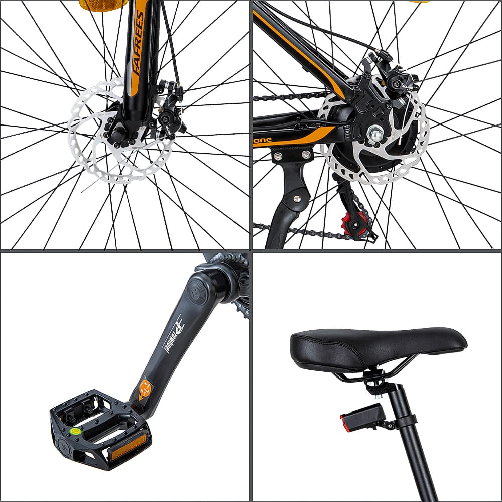 FAFREES 26 Hailong One 250W Bicicletta Elettrica da Montagna