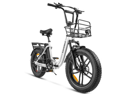 SAMEBIKE C05 Pro Bicicletta Elettrica Pieghevole con Pneumatici Grassi a Passo Basso