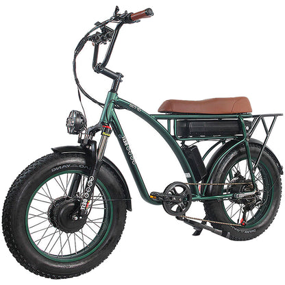 GGOBEST GF750 Electric City 2000W Dual Motor Retro Bicycle