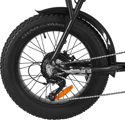 SAIBAIKE FXH006 750W Bicicletta Elettrica da Montagna con Pneumatici Grassi