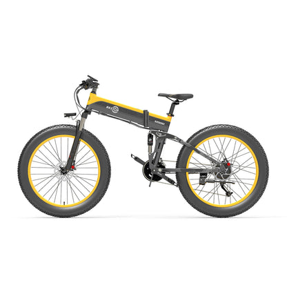Bezior X1500 1500W bicicletta elettrica pieghevole da montagna 100km