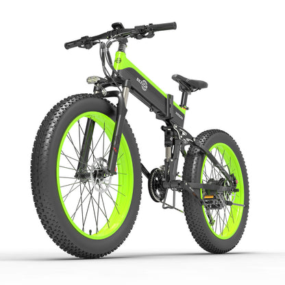 Bezior X1500 1500W bicicletta elettrica pieghevole da montagna 100km