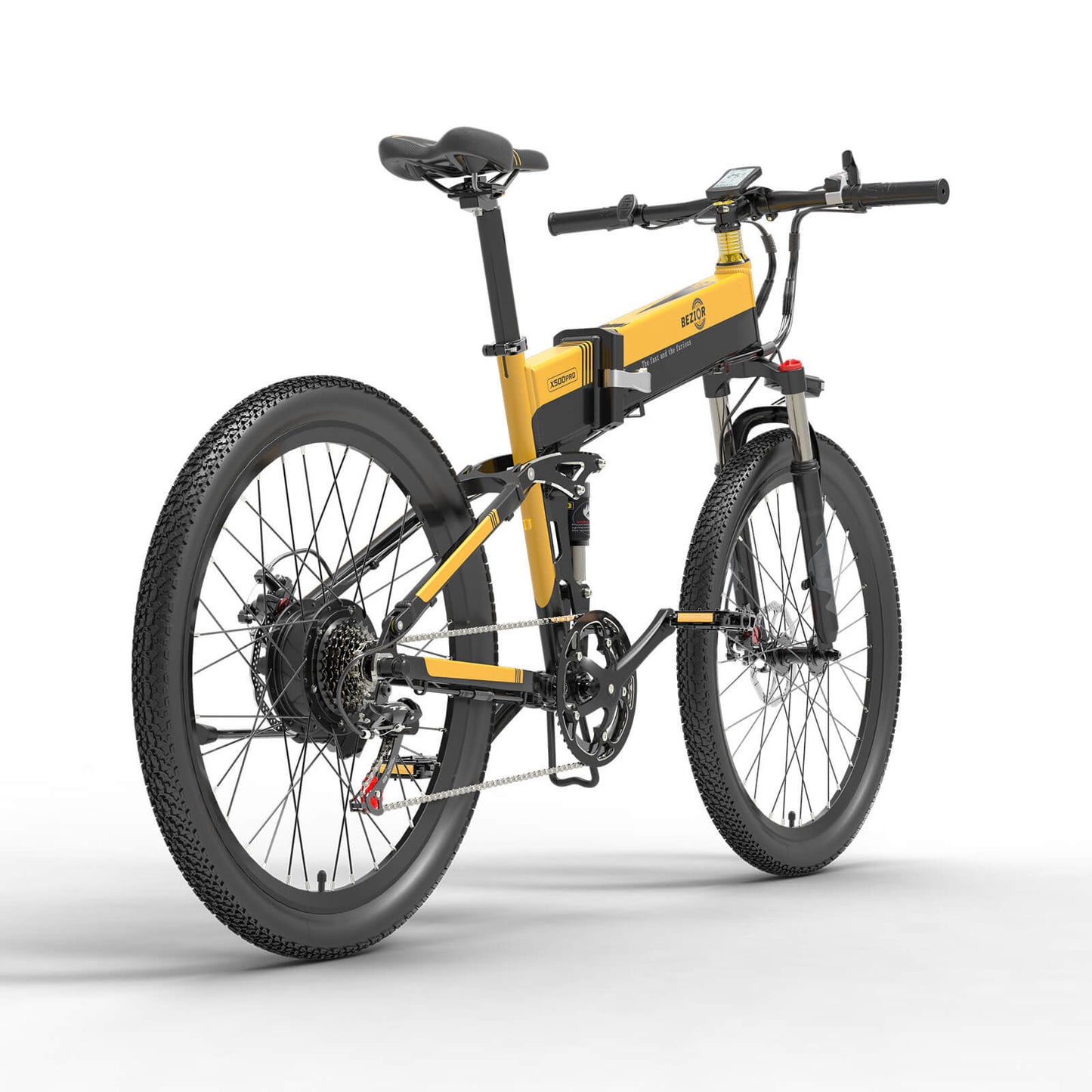 Bezior X500 Pro - Bici Elettrica da Montagna Pieghevole 100km 25km/h