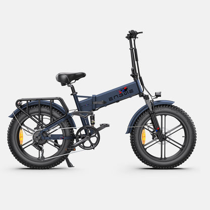 ENGWE EnginePro 2.0 Bicicletta Elettrica Pieghevole1000W con Pneumatici Fat, Autonomia 120km