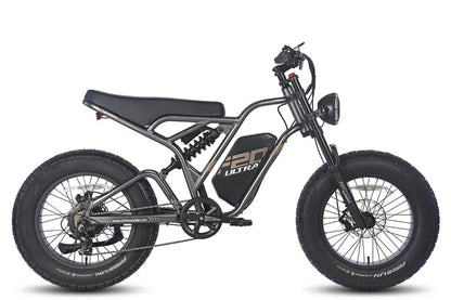 Fafrees F20 Ultra Bicicletta Elettrica con Motore da 750W, Batteria da 48V 25Ah, Pneumatici Fat 20*5.0 e Sistema di Doppia Sospensione