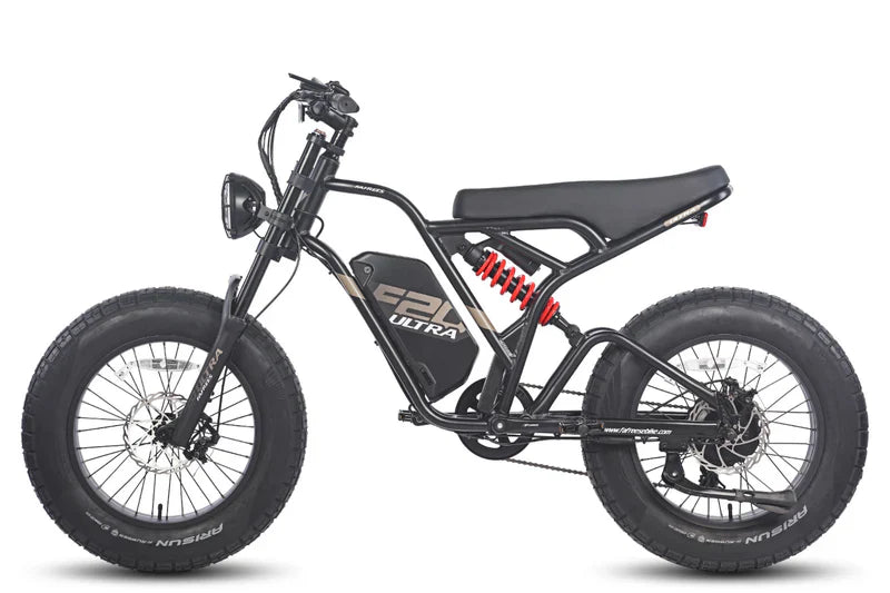 Fafrees F20 Ultra Bicicletta Elettrica con Motore da 750W, Batteria da 48V 25Ah, Pneumatici Fat 20*5.0 e Sistema di Doppia Sospensione