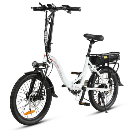 SAMEBIKE JG20 350W Bicicletta Elettrica Pieghevole da Città