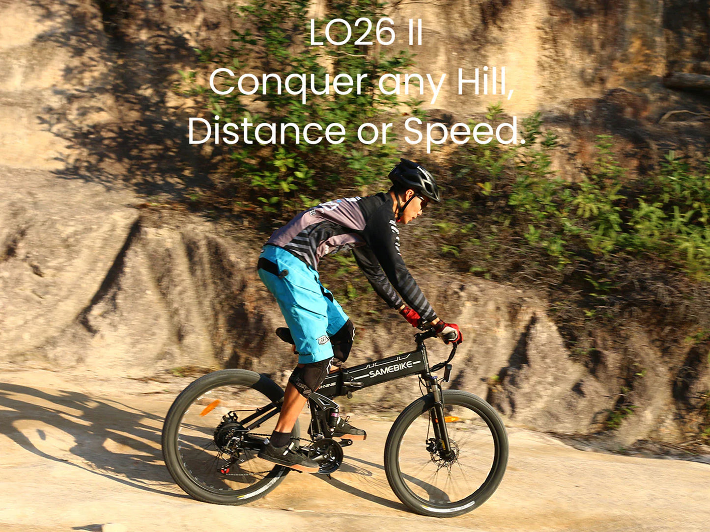 SAMEBIKE LO26-II 750W Bicicletta Elettrica Fuoristrada