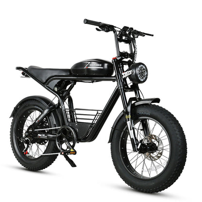 SAMEBIKE M20-II 1200W motocicletta elettrica, 45 km/h.
