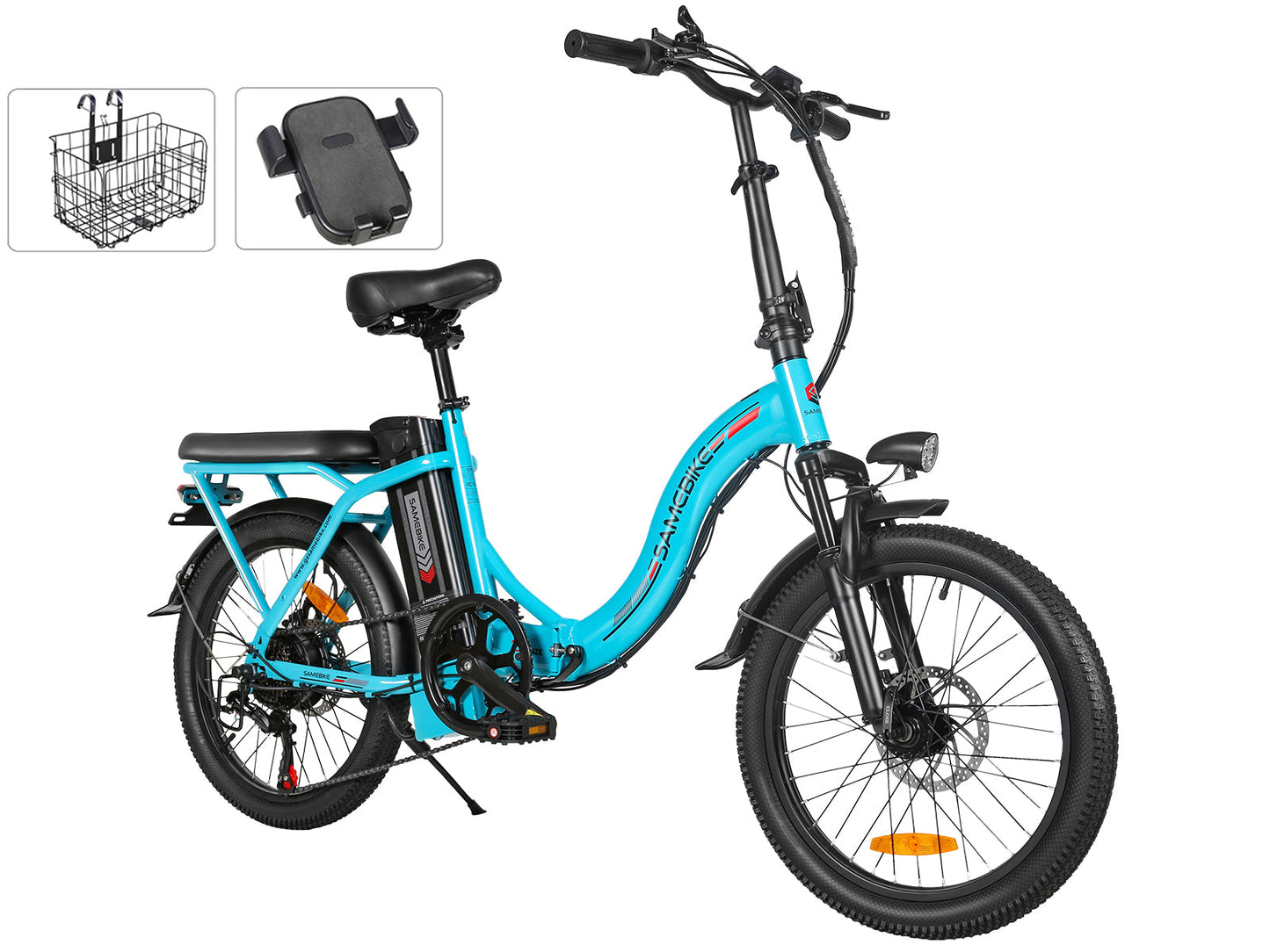 SAMEBIKE CY20 Bicicletta elettrica per pendolari guadabile