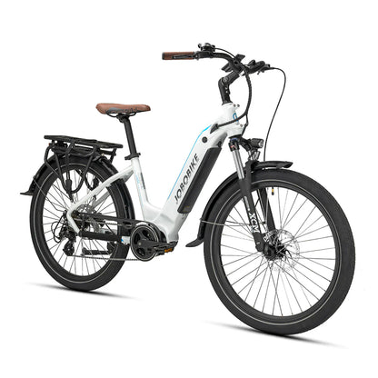 JOBOBIKE Linda Bicicletta Elettrica da Città 250W - Scelta Leggera ed Ecologica per la Mobilità Urbana
