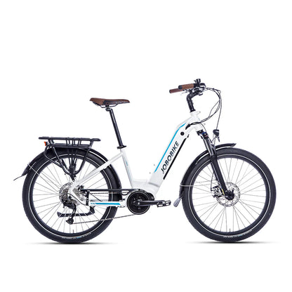 JOBOBIKE Linda Bicicletta Elettrica da Città 250W - Scelta Leggera ed Ecologica per la Mobilità Urbana